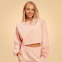 BeastPink Dámska cropped mikina Bliss Pink