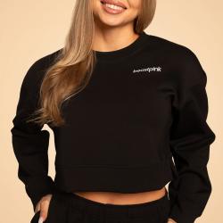 GymBeam BeastPink Dámska mikina Grace Black
