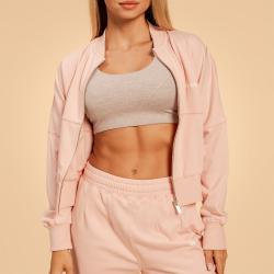 BeastPink Dámská mikina Zip-Up Bliss Pink