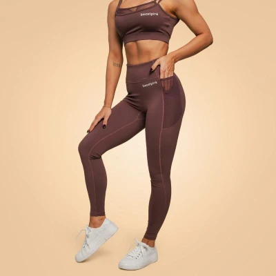 BeastPink Dámské legíny Breeze Mulberry