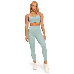 GymBeam BeastPink Dámské legíny Sense Storm Blue