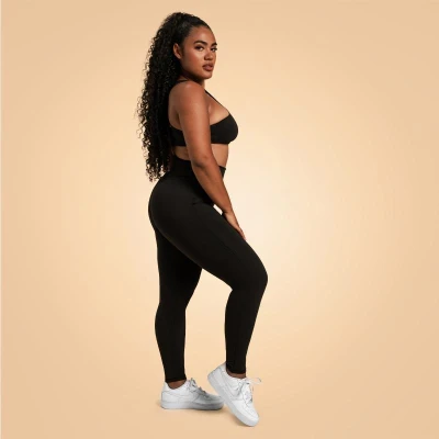 BeastPink Dámské legíny Venture Black POUZE L (VÝPRODEJ)