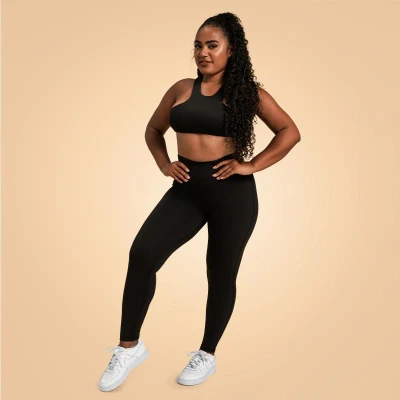 BeastPink Dámské legíny Venture Black POUZE L (VÝPRODEJ)
