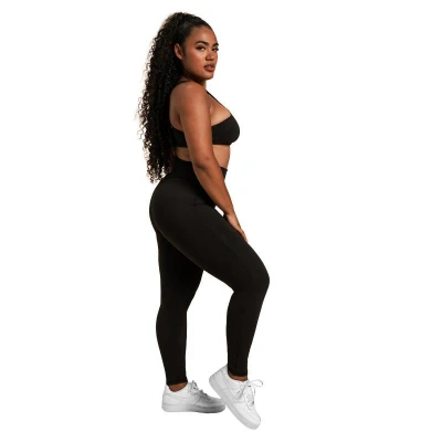BeastPink Dámské legíny Venture Black POUZE L (VÝPRODEJ)