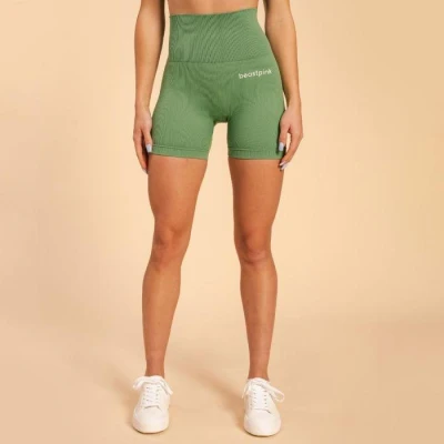 BeastPink Dámské šortky Hyper Olivine POUZE XS (VÝPRODEJ) BeastPink Dámské šortky Hyper Olivine POUZE XS (VÝPRODEJ)