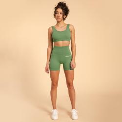 BeastPink Dámské šortky Hyper Olivine POUZE XS (VÝPRODEJ)