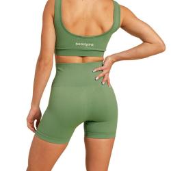 BeastPink Dámské šortky Hyper Olivine POUZE XS (VÝPRODEJ)