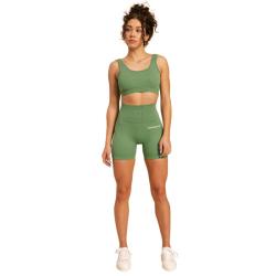 BeastPink Dámské šortky Hyper Olivine POUZE XS (VÝPRODEJ)