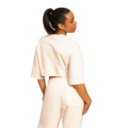 BeastPink Dámské tričko Cropped Serenity Ivory