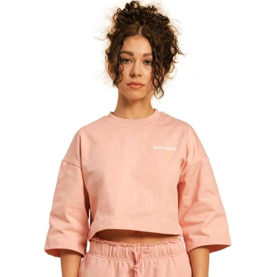 BeastPink Dámské tričko Cropped Serenity Pink