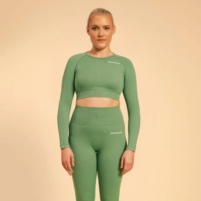 BeastPink Dámský top Hyper Crop Top Olivine