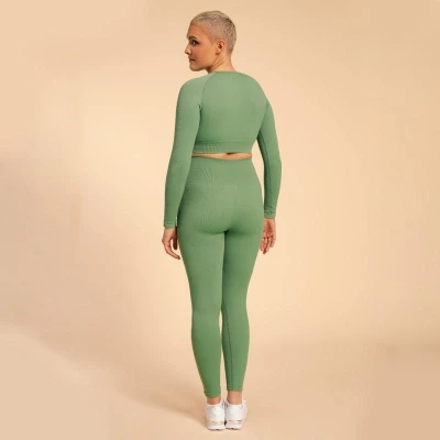 BeastPink Dámský top Hyper Crop Top Olivine