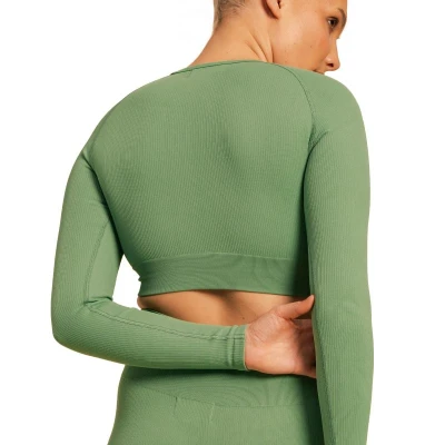 BeastPink Dámský top Hyper Crop Top Olivine