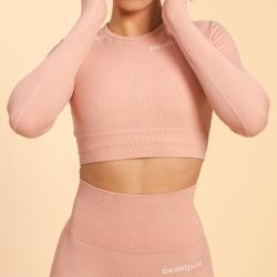 BeastPink Dámský top Hyper Crop Top Pink
