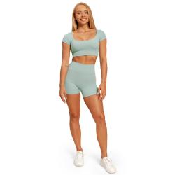 BeastPink Dámské triko Cropped Sense Storm Blue