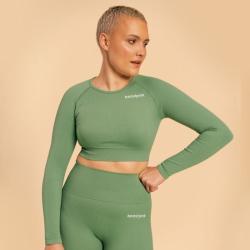 BeastPink Dámsky top Hyper Crop Top Olivine