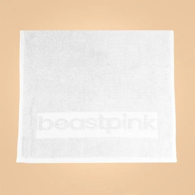 BeastPink Mini ručník do fitka White