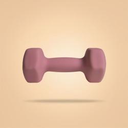 BeastPink Neoprenová jednoručka Hex 4 kg BeastPink Neoprenová jednoručka Hex 4 kg