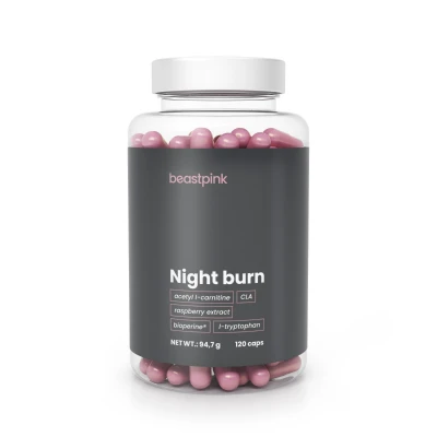 BeastPink Night Burn 120 kaps.