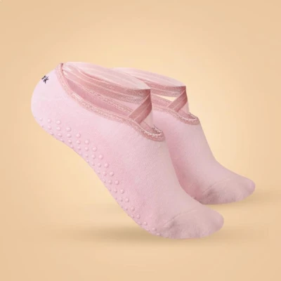 BeastPink Ponožky Grip Yoga Socks Pink BeastPink Ponožky Grip Yoga Socks Pink