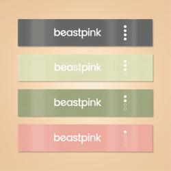 BeastPink Posilovací gumy Resistance Set