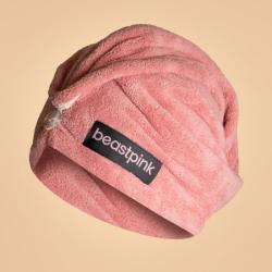 BeastPink Ručník na vlasy Pink