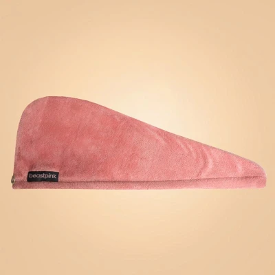 BeastPink Ručník na vlasy Pink