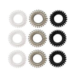 BeastPink Set spirálových gumiček do vlasů mix