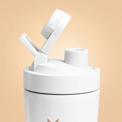 BeastPink Šejkr Steel 650 ml White