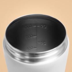 BeastPink Šejkr Steel 650 ml White (VÝPRODEJ)