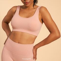 BeastPink Športová podprsenka Bralette Hyper Pink