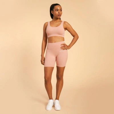 BeastPink Sportovní podprsenka Bralette Hyper Pink