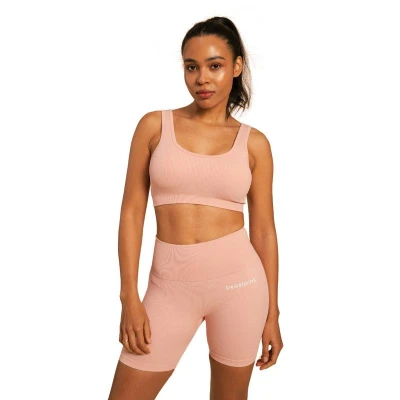 BeastPink Sportovní podprsenka Bralette Hyper Pink