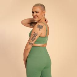 BeastPink Sportovní podprsenka Hyper Olivine
