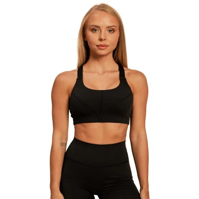 BeastPink Sportovní podprsenka Sense Black