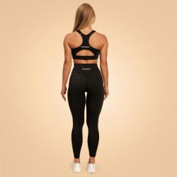 BeastPink Sportovní podprsenka Sense Black POUZE M (VÝPRODEJ)