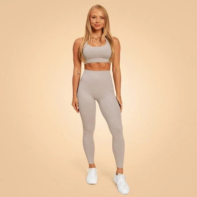 BeastPink Sportovní podprsenka Sense Grey