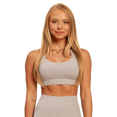 BeastPink Sportovní podprsenka Sense Grey