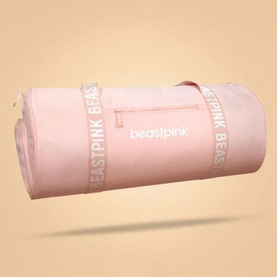 BeastPink Sportovní taška Barrel Baby Pink