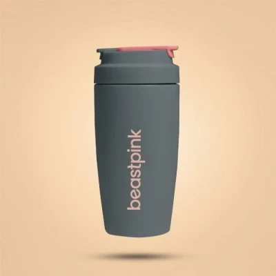 BeastPink Termohrnek 500 ml Grey (VÝPRODEJ)