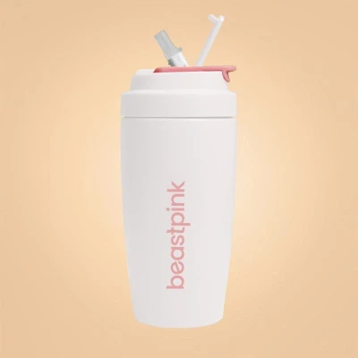 BeastPink White termohrnek 500 ml