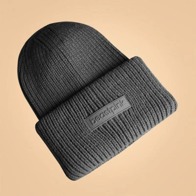 BeastPink Zimní čepice Beanie Black