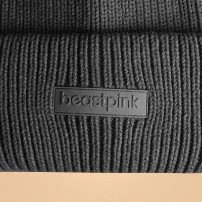 BeastPink Zimní čepice Beanie Black