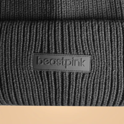 BeastPink Zimní čepice Beanie Black