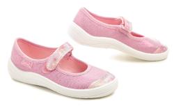 Befado 208x050 ružové detské balerínky