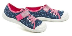 Befado 351y021 modro růžové dětské tenisky