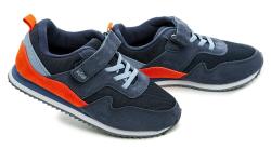 Befado 516Y219 modro oranžové detské tenisky