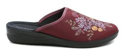 Befado 551D011 vínové dámské papuče