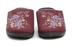 Befado 551D011 vínové dámské papuče