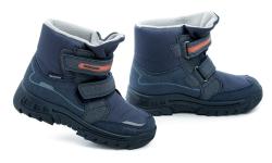 Befado 615X005 navy dětské zimní boty